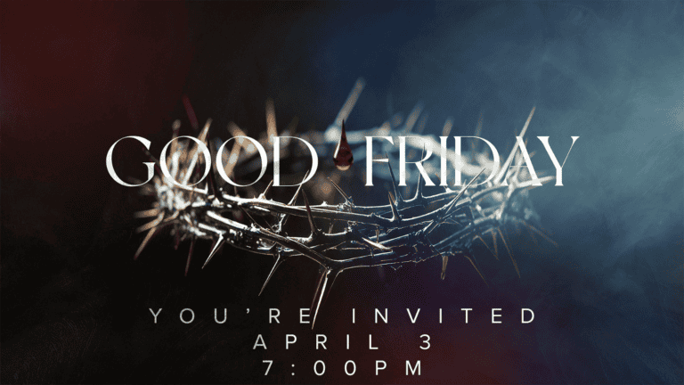 Good Friday You're Invited April 3 7pm